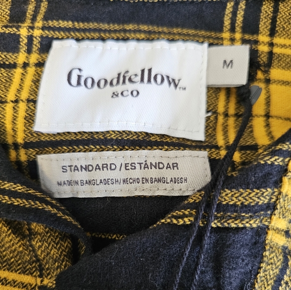 14. Men's Midweight Flannel Button-Down Shirt - Goodfellow & Co - Picture 6 of 9